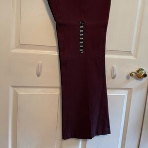 Red work pants - boot cut